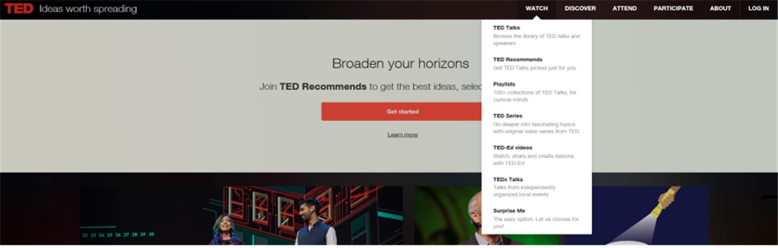 TED 활용 예시 이미지